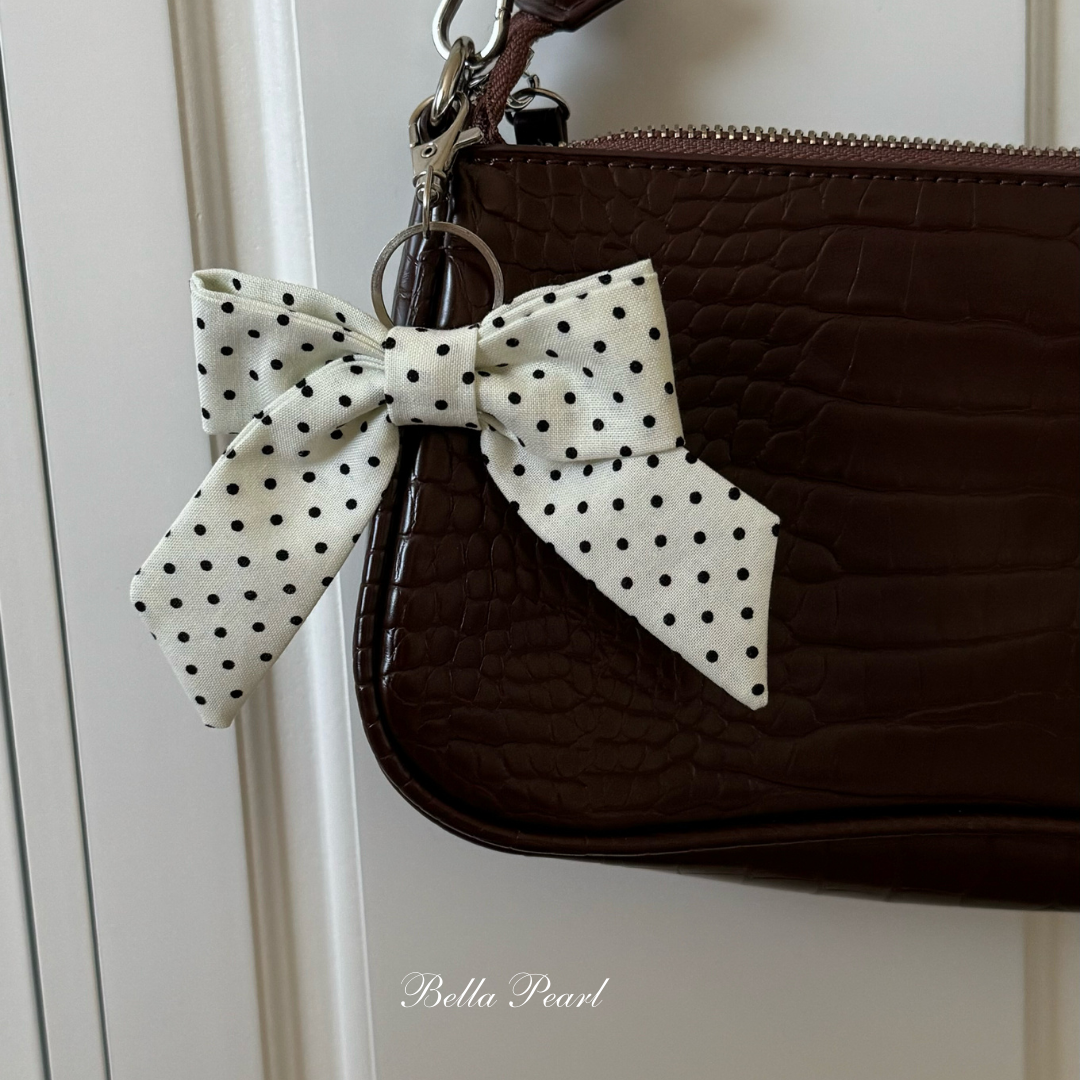 Custom Bow Bag Charm