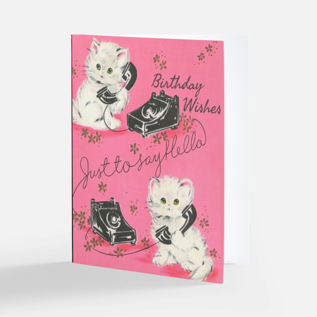 Birthday Wishes Card Set