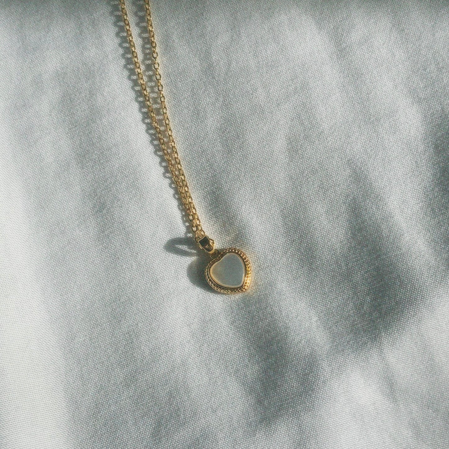 Pearl Heart Necklace