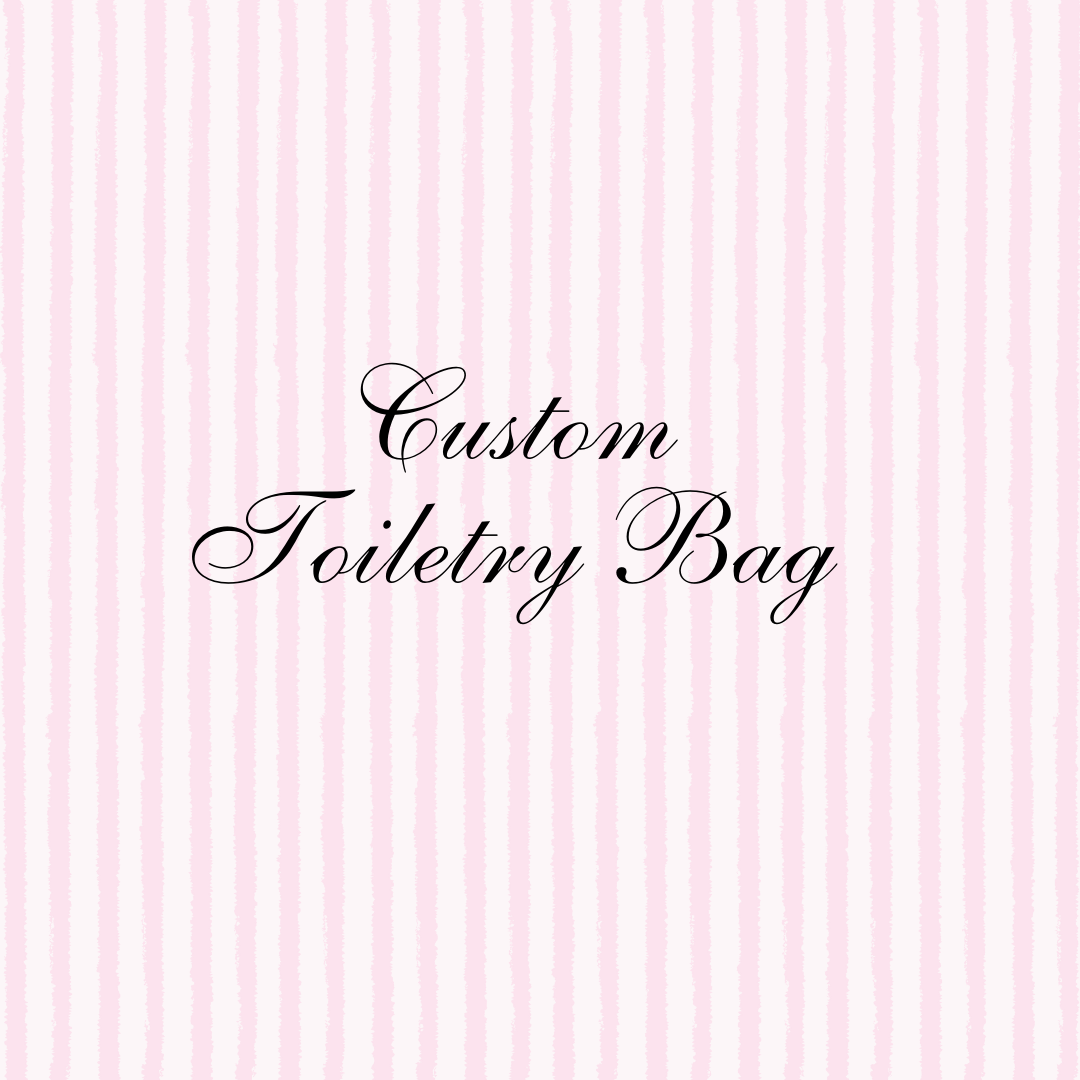 Custom Toiletry Bag