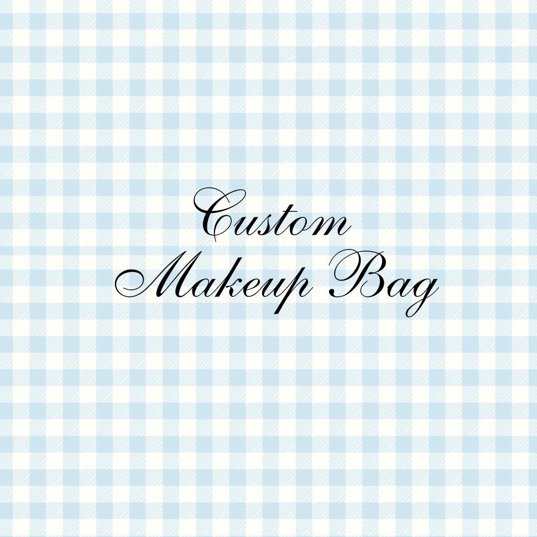 Custom Small Makeup Bag
