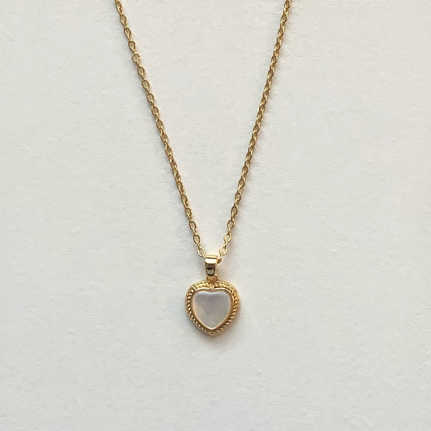 Pearl Heart Necklace