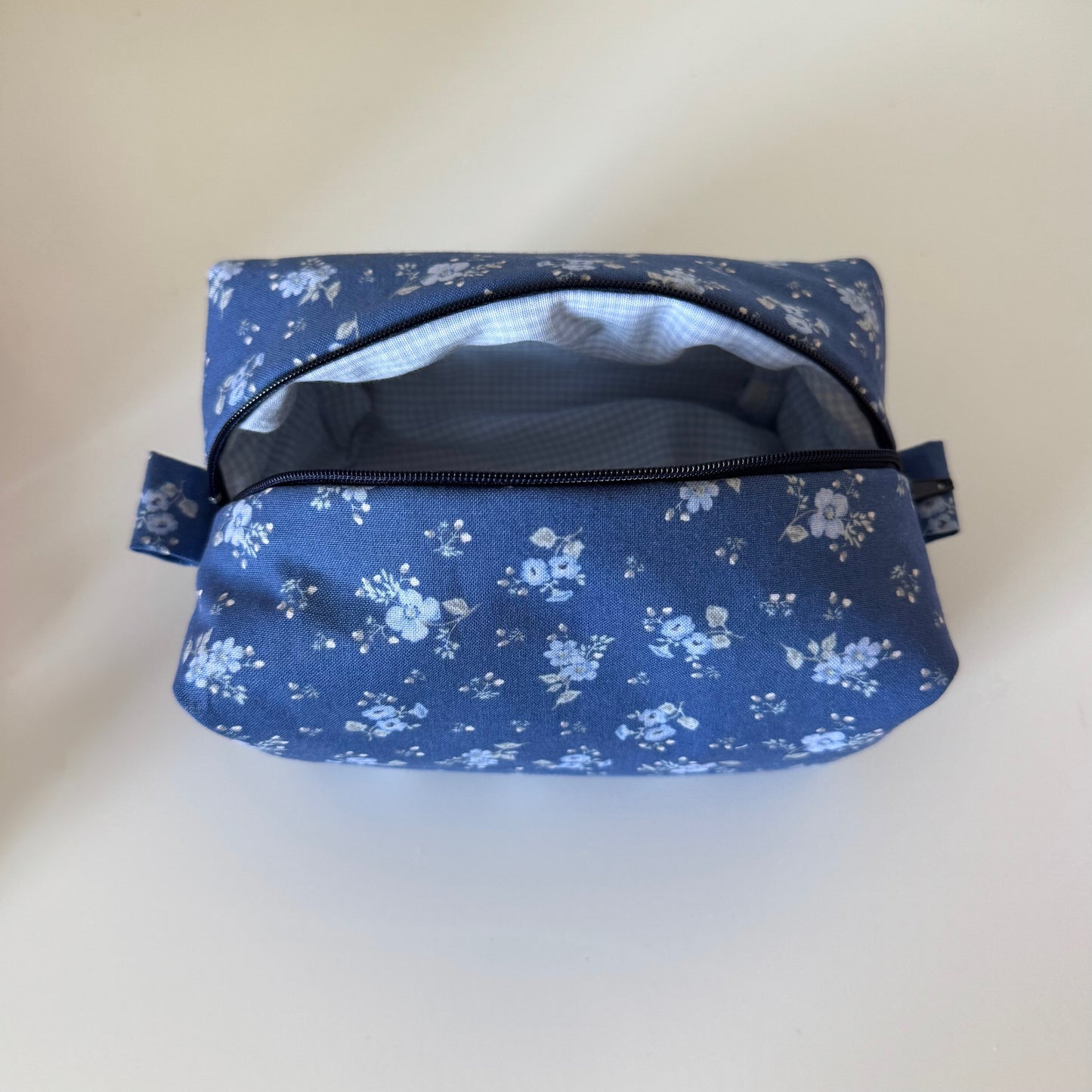 Small Periwinkle Makeup Bag