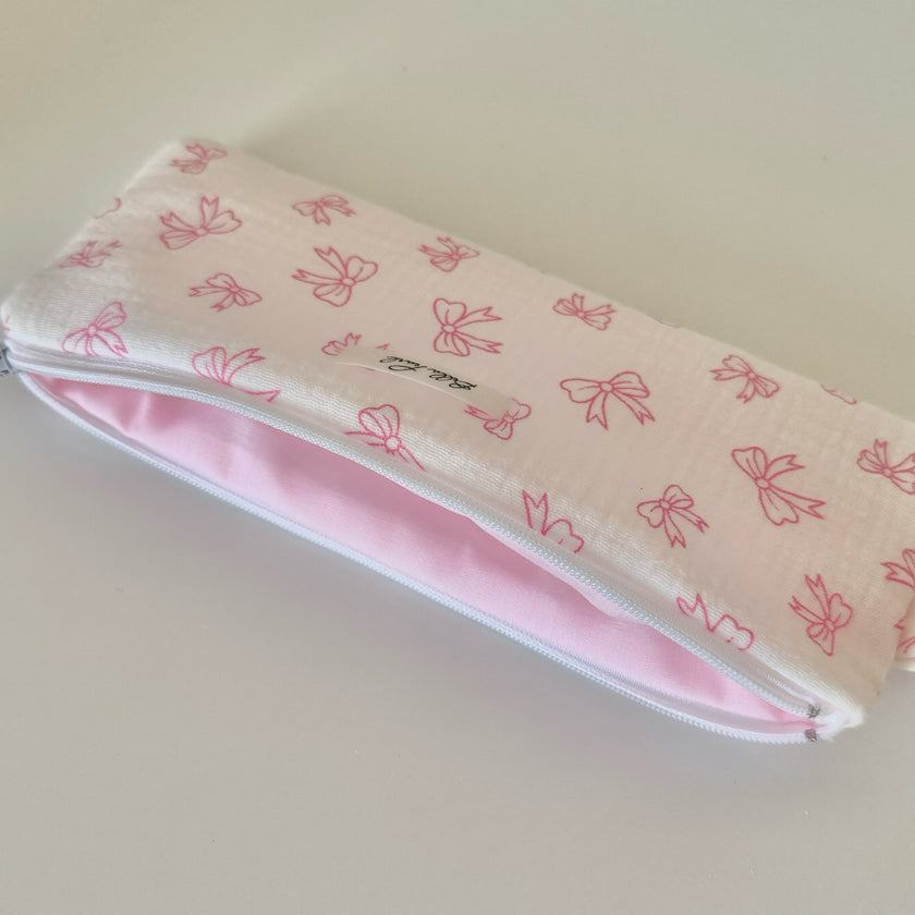 Flat Bow Pencil Pouch