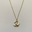 Gold Swan Necklace