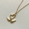 Gold Swan Necklace