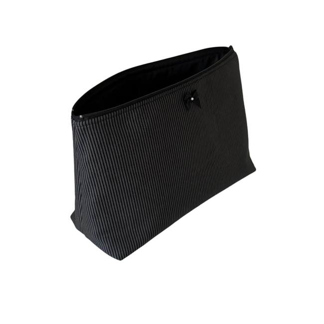Raven Stripes Toiletry Bag