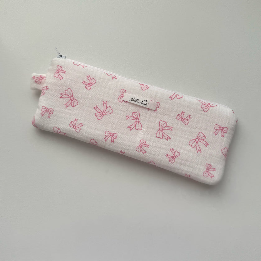 Flat Bow Pencil Pouch
