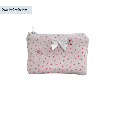 Dainty Floral Coin Pouch