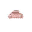 Mini Pink Bow Hair Claw