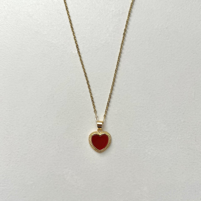 Scarlet Heart Necklace in Gold (PRE-ORDER)