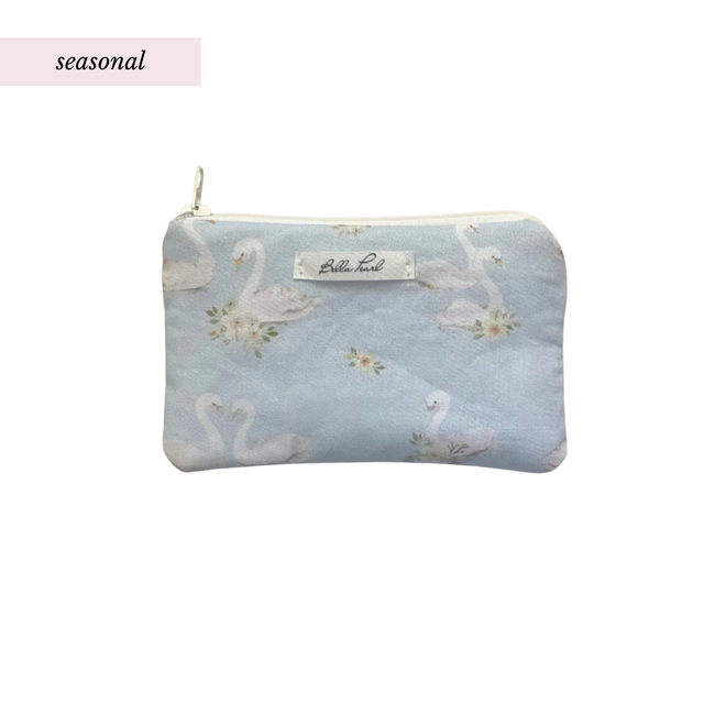 Blue Swan Coin Pouch