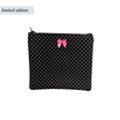 White Polka Dot Pouch