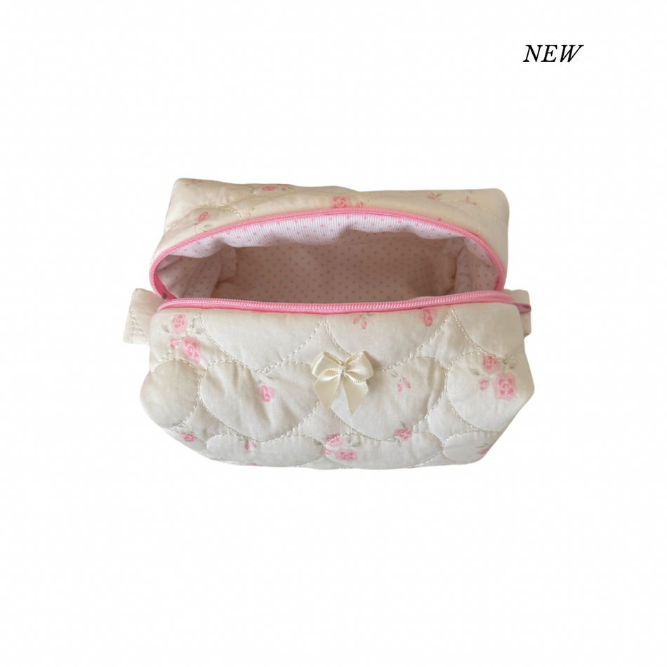 Small Rosette Makeup Bag