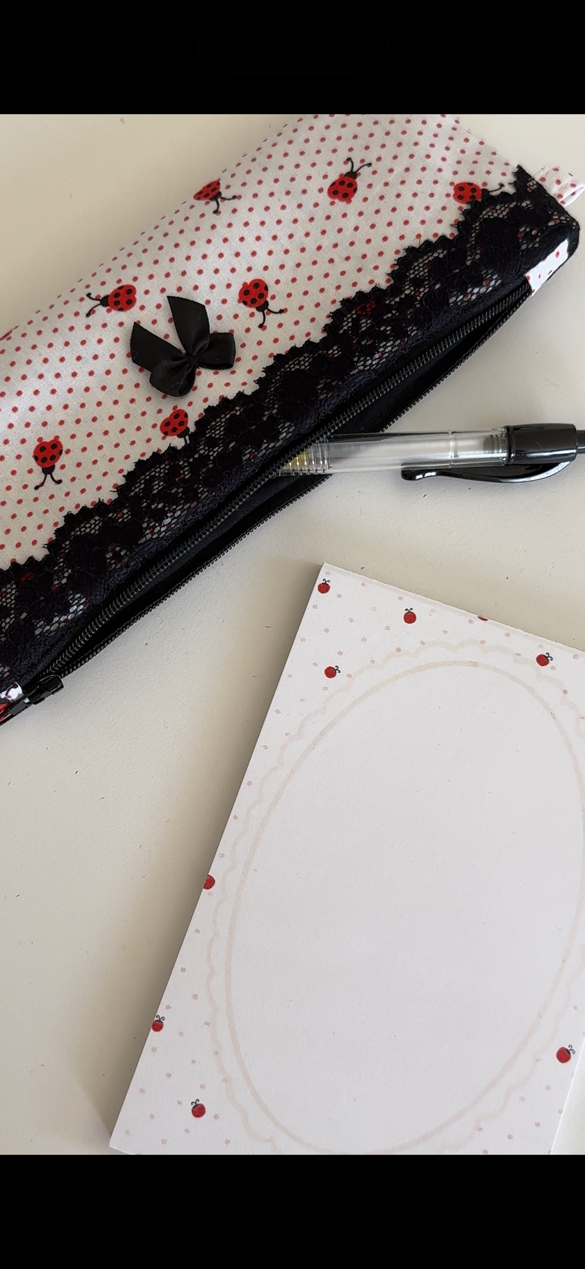 Ladybug Notepad