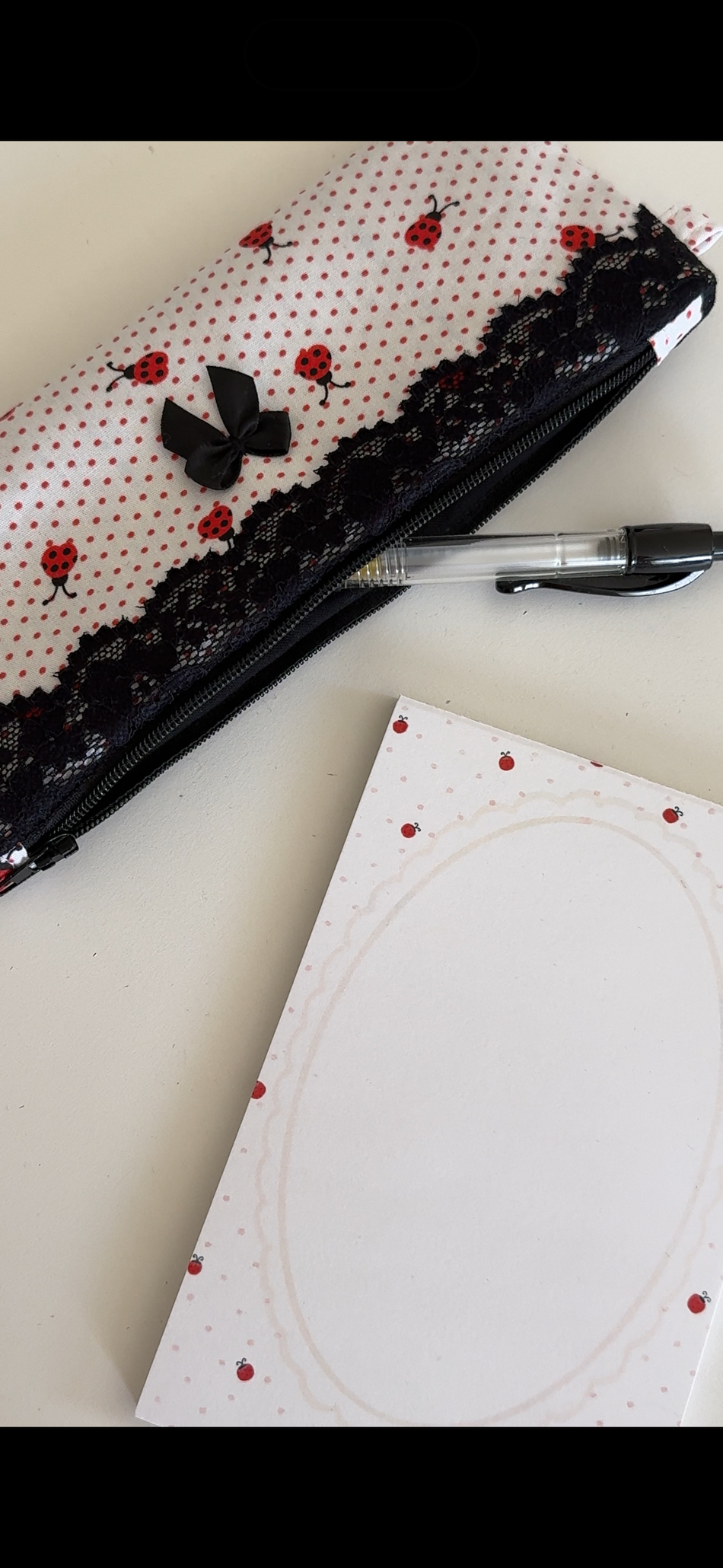 Ladybug Notepad