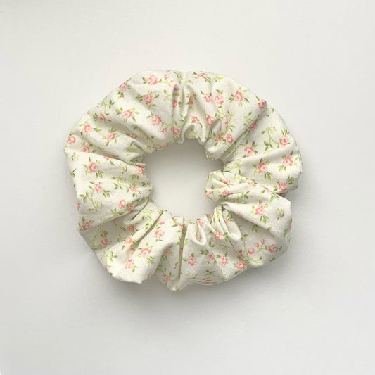 Rose Cotton Scrunchie