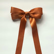 Spice Rosette Hair Bow Clip