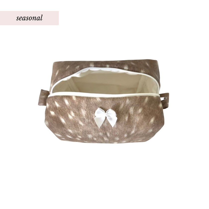 Small Deer Makeup Bag