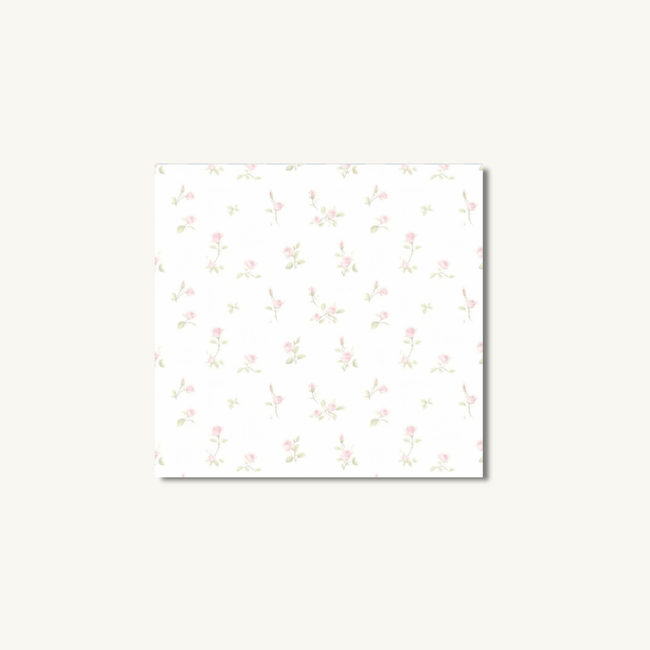 Pink Floral Sticky Notes