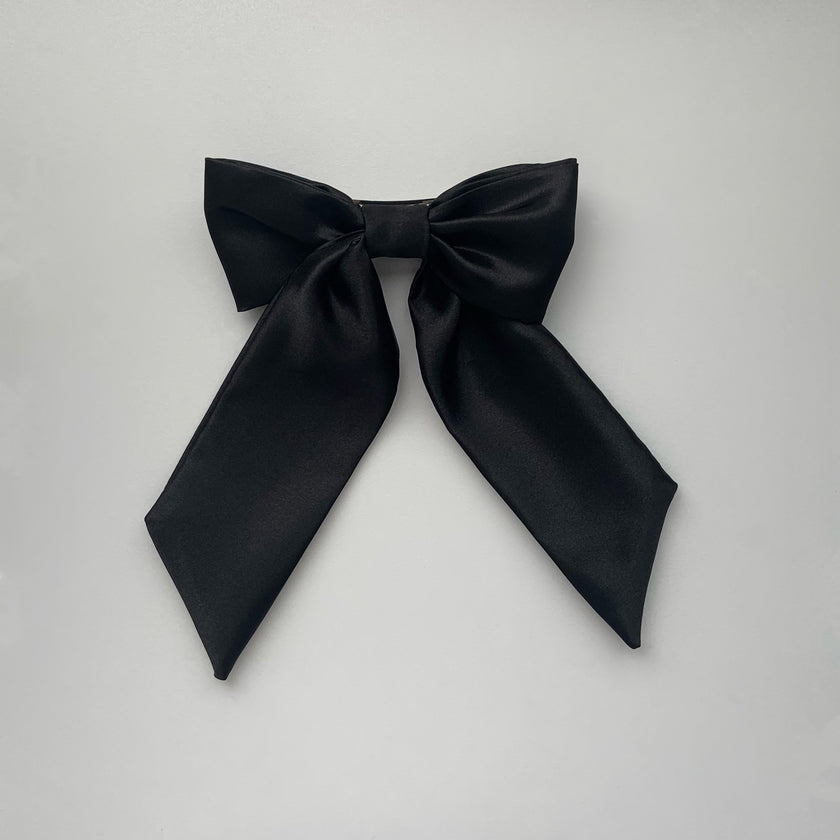 Midnight Alondra Hair Bow Clip