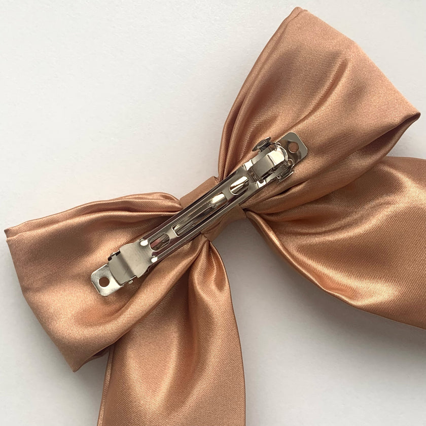 Sugar Cookie Alondra Hair Bow Clip