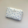 Blue Floral Coin Pouch (Pre-Order)