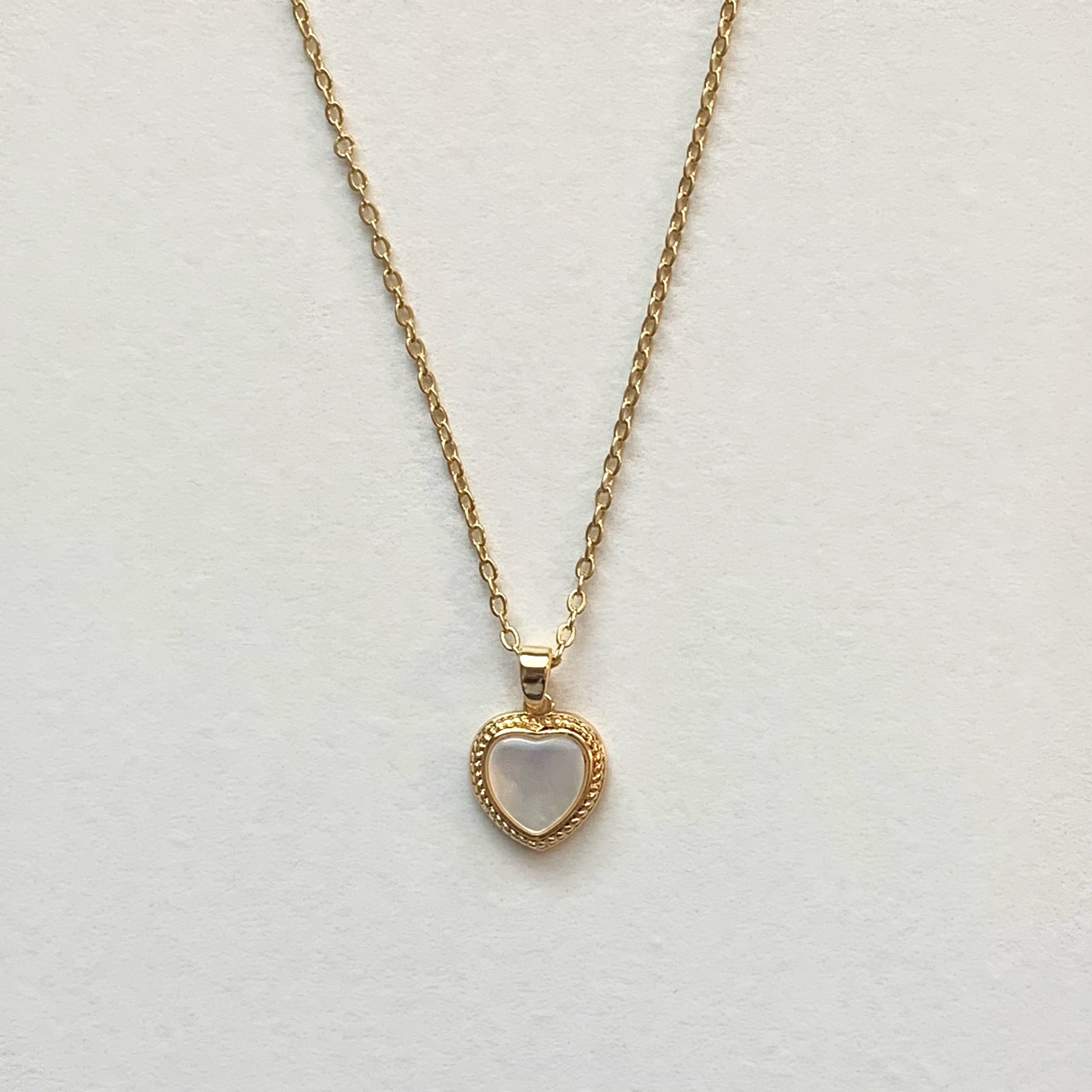 Pearl Heart Necklace