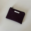 Plum Coin Pouch