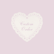 Custom White Polka Dot 13” Laptop Sleeve