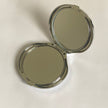 Clara Compact Mirror in Silver *CLEARANCE*