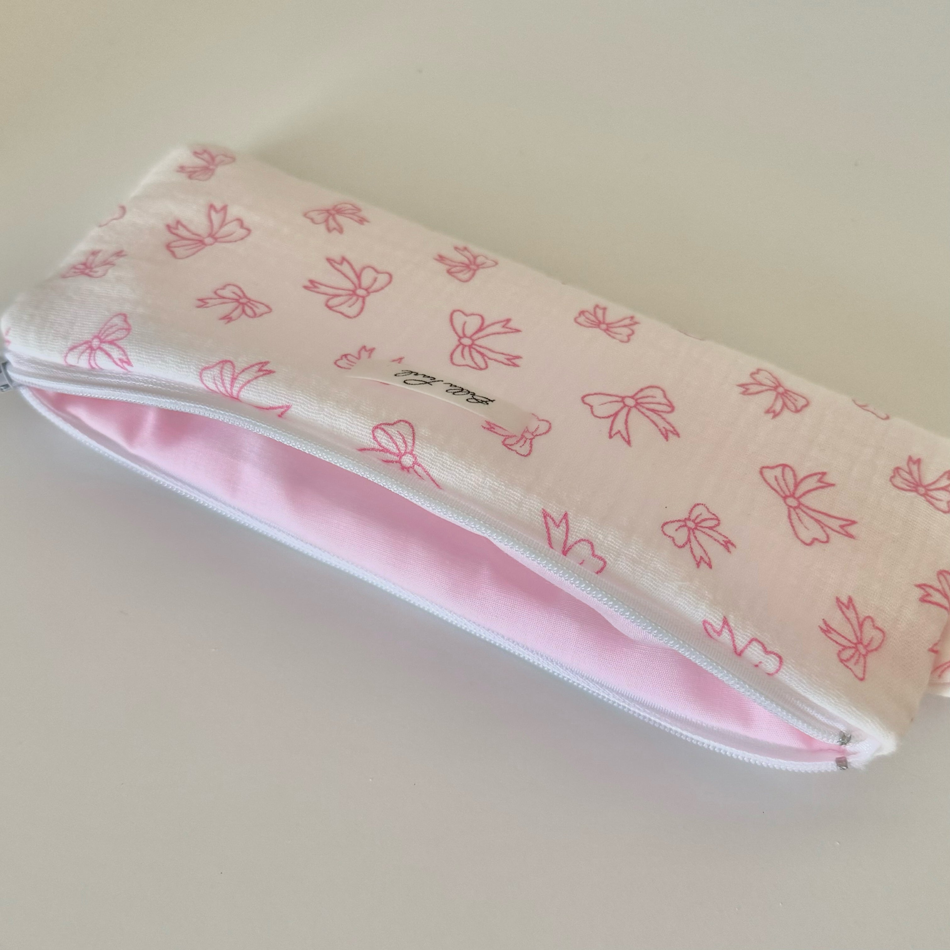 Flat Bow Pencil Pouch (Pre-Order)
