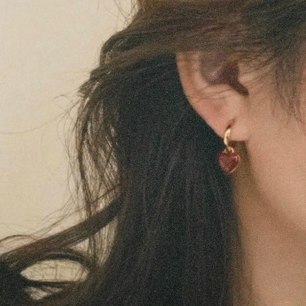 Bella discount heart earrings