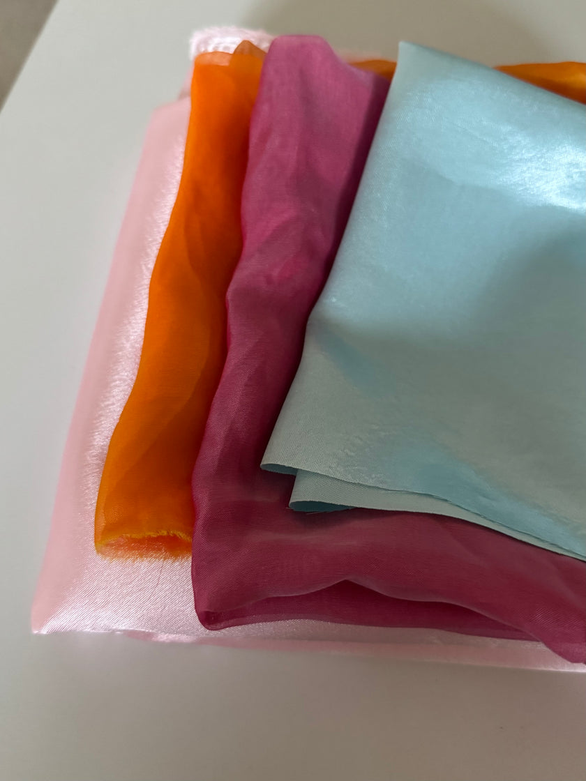 Remnant Satin + Organza Pack #2