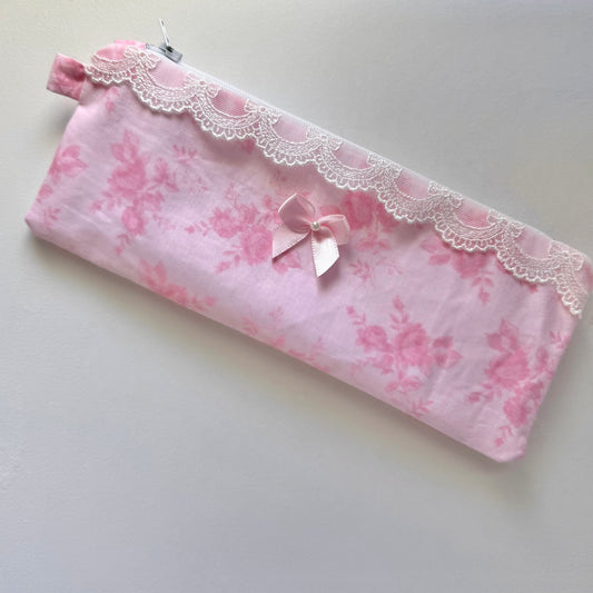 Flat Sweetheart Pencil Pouch