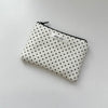 Black Polka Dot Coin Pouch (Pre-Order)