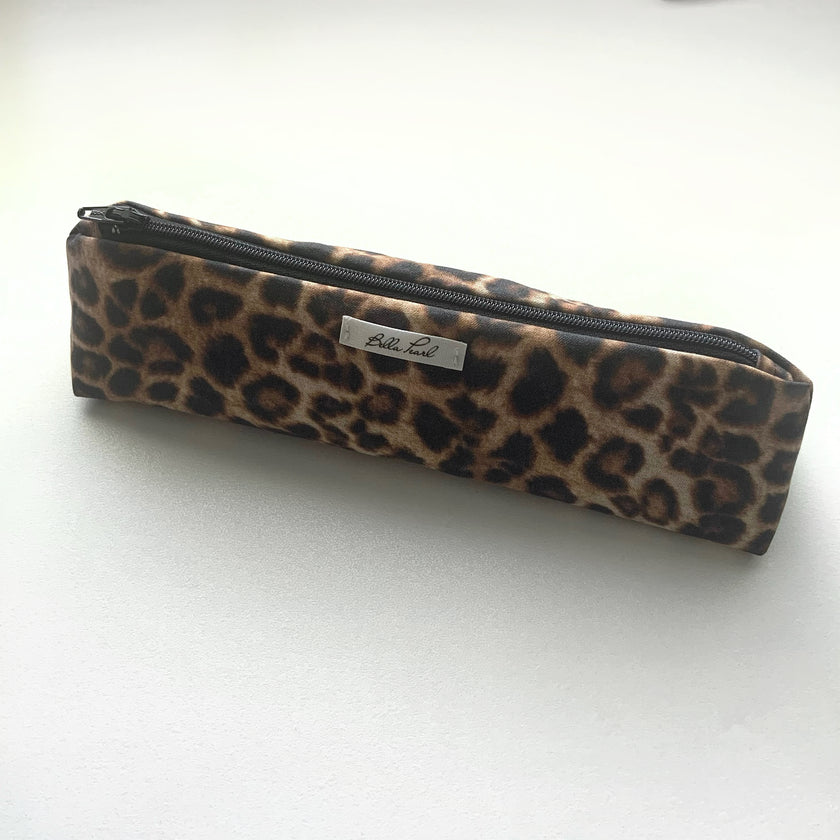 Small Leopard Pencil Pouch