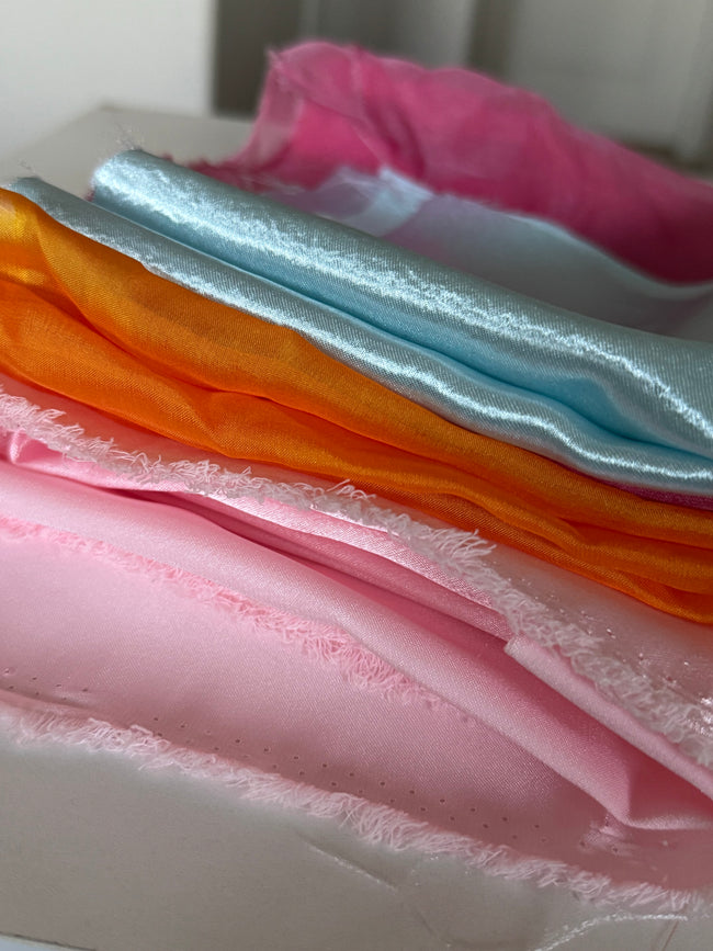 Remnant Satin + Organza Pack #2