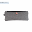 Flat Black Gingham Pencil Pouch