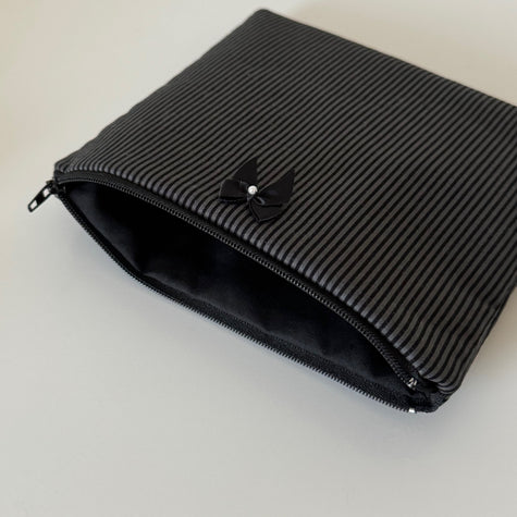 Raven Stripes Pouch