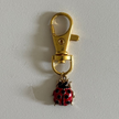 Ladybug Gold Bag Charm