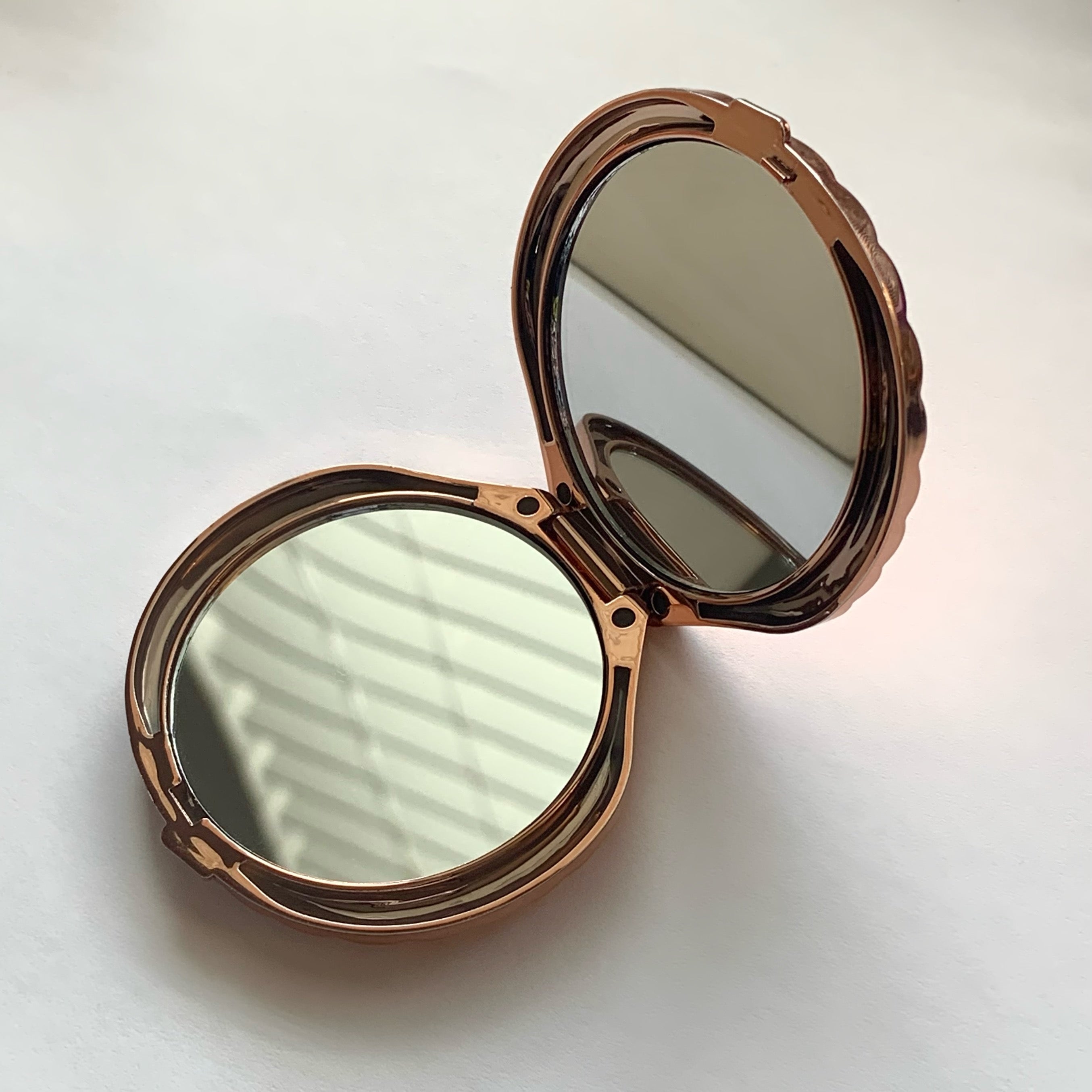 Clara Compact Mirror in Rose Gold *CLEARANCE*