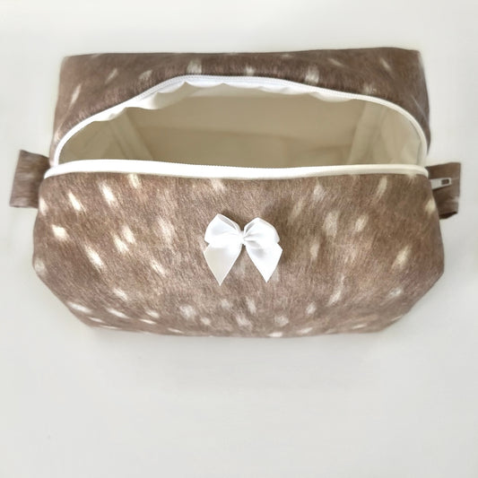 Small Deer Makeup Bag