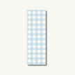 Gingham Bookmark in Baby Blue