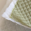 2 YDS - Green Pre-Quilted Gingham Fabric