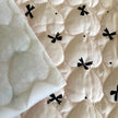 1 YD - Bow Pre-Quilted Fabric