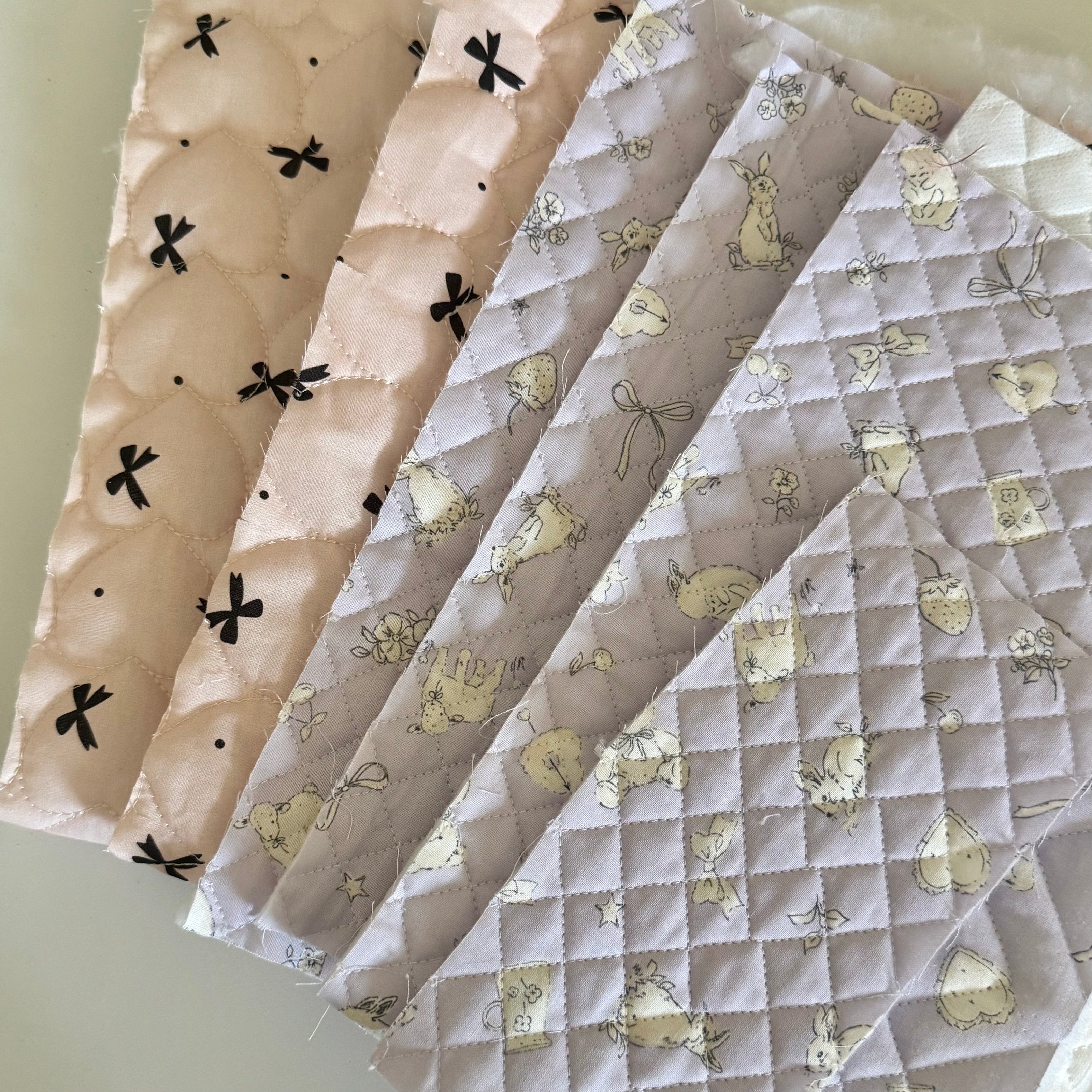 Remnant Padded Pre-Quilted Fabric Pack