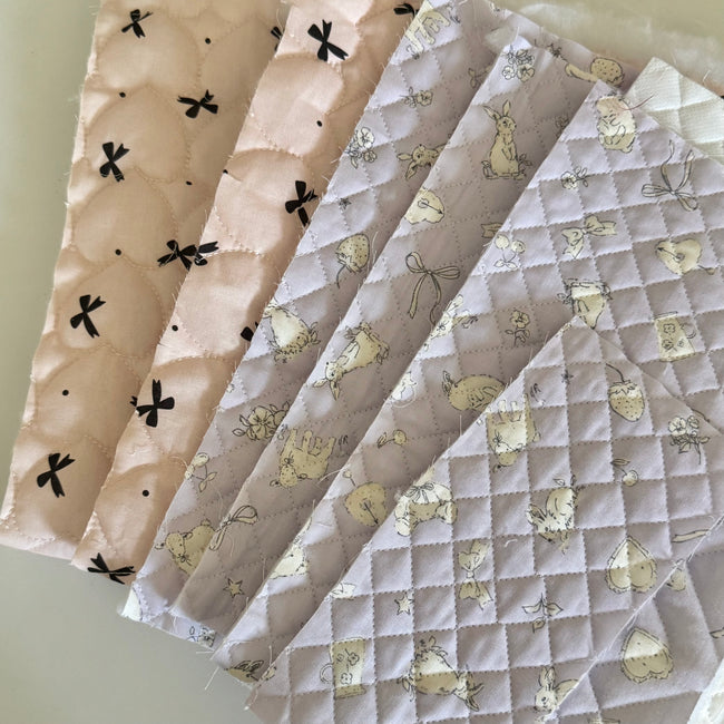 Remnant Padded Pre-Quilted Fabric Pack