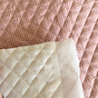 5 YDS - Red/Pink Pre-Quilted Cotton Fabric