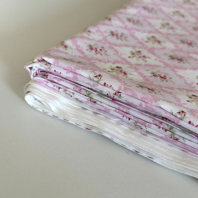 2.5 YDS - Trellis Cotton Fabric